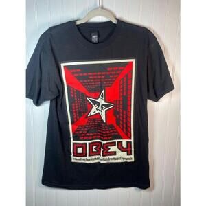 Men's Obey Black T-Shirt Size M